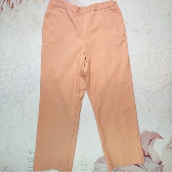 Alfred Dunner Classic Fit Apricot 12 Short NEW - Picture 3 of 9